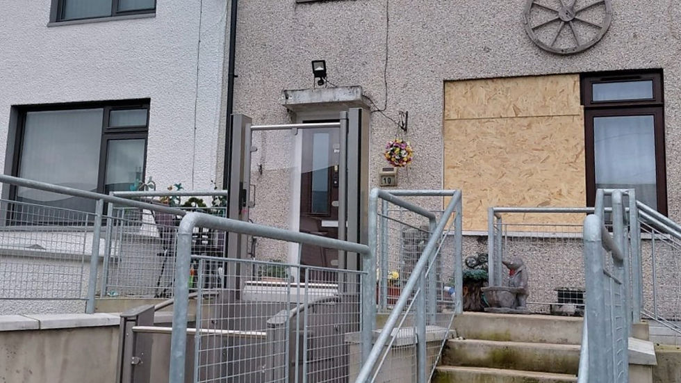 Disabled woman in her 60s left ‘very upset’ after window smashed at Ballymena home