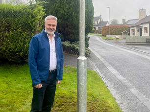 DUP MLA Paul Frew welcomes street light reinstatement in Ahoghill estate