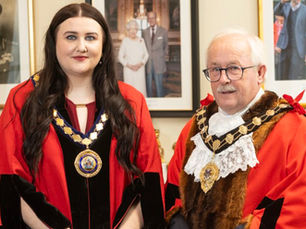 Tom Gordon takes chain of office as new Mid and East Antrim mayor