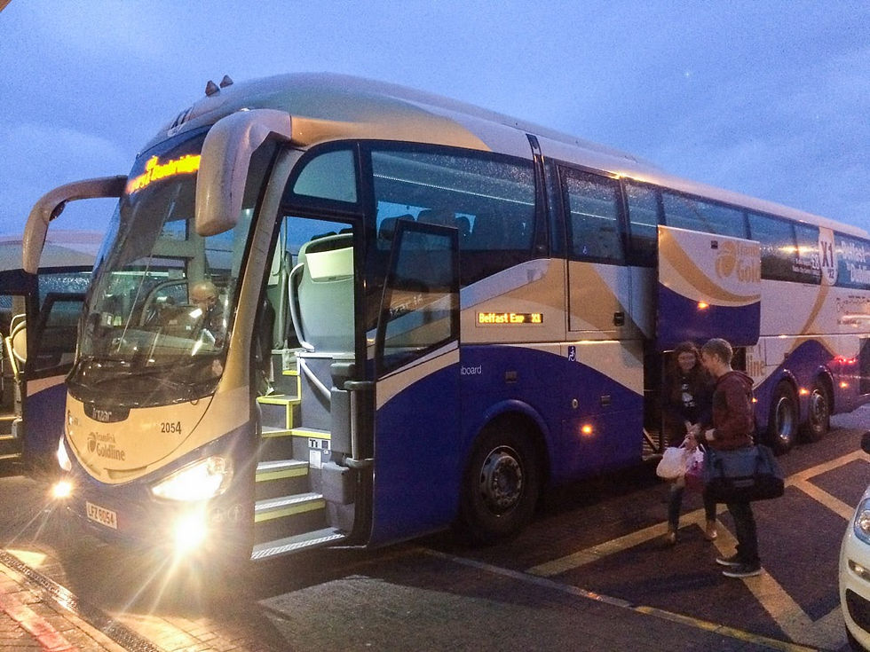 Translink Northern Ireland Goldliner coach