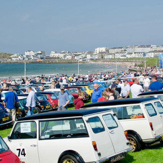 Dash O’ The O’rish, the Super Sunday Show, and The Morelli’s Italian Ice Cream Job Cavalcade at Portrush, County Antrim, organised by Causeway Coast Mini Club.