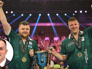 Councillor calls for darts triumph to be celebrated after Josh Rock’s World Cup glory