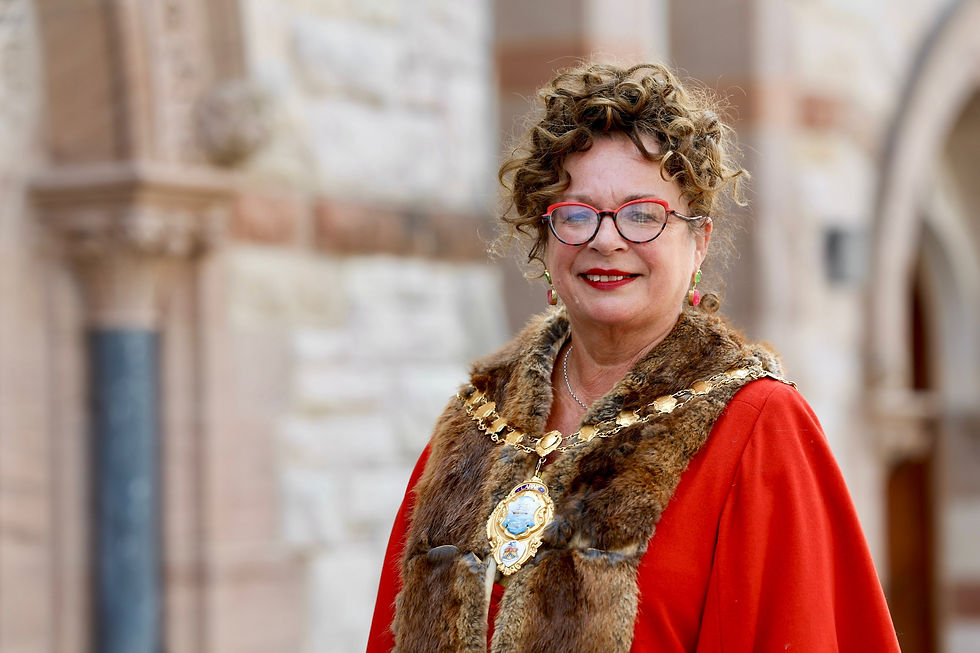 Mayor of Mid and East Antrim, Alderman Geraldine Mulvenna