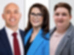 UUP party leader and North Antrim MLA Jon Burrows, TUV Bannside councillor Anna Henry, and Alliance Party Braid councillor, Chelsea Harwood