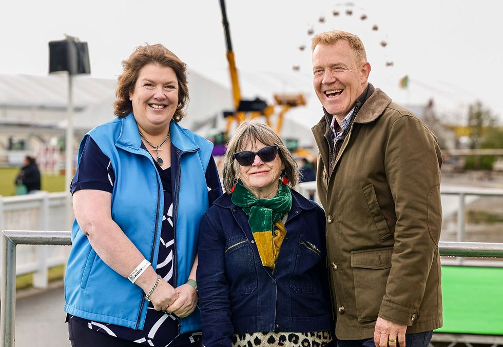Head Judge Paula McIntyre, Sheila Dillon from BBC Radio 4’s The Food Programme, and Countryfile’s Adam Henson launch nominations for the awards at The Balmoral Show.