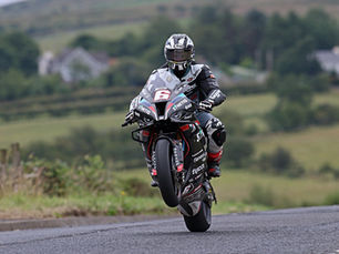 Michael Dunlop nine times winner of Bayview Hotel Race of Legends