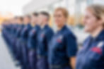 Woman firefighters