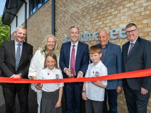 Education Minister officially opens new £5.4m facility in Mid & East Antrim