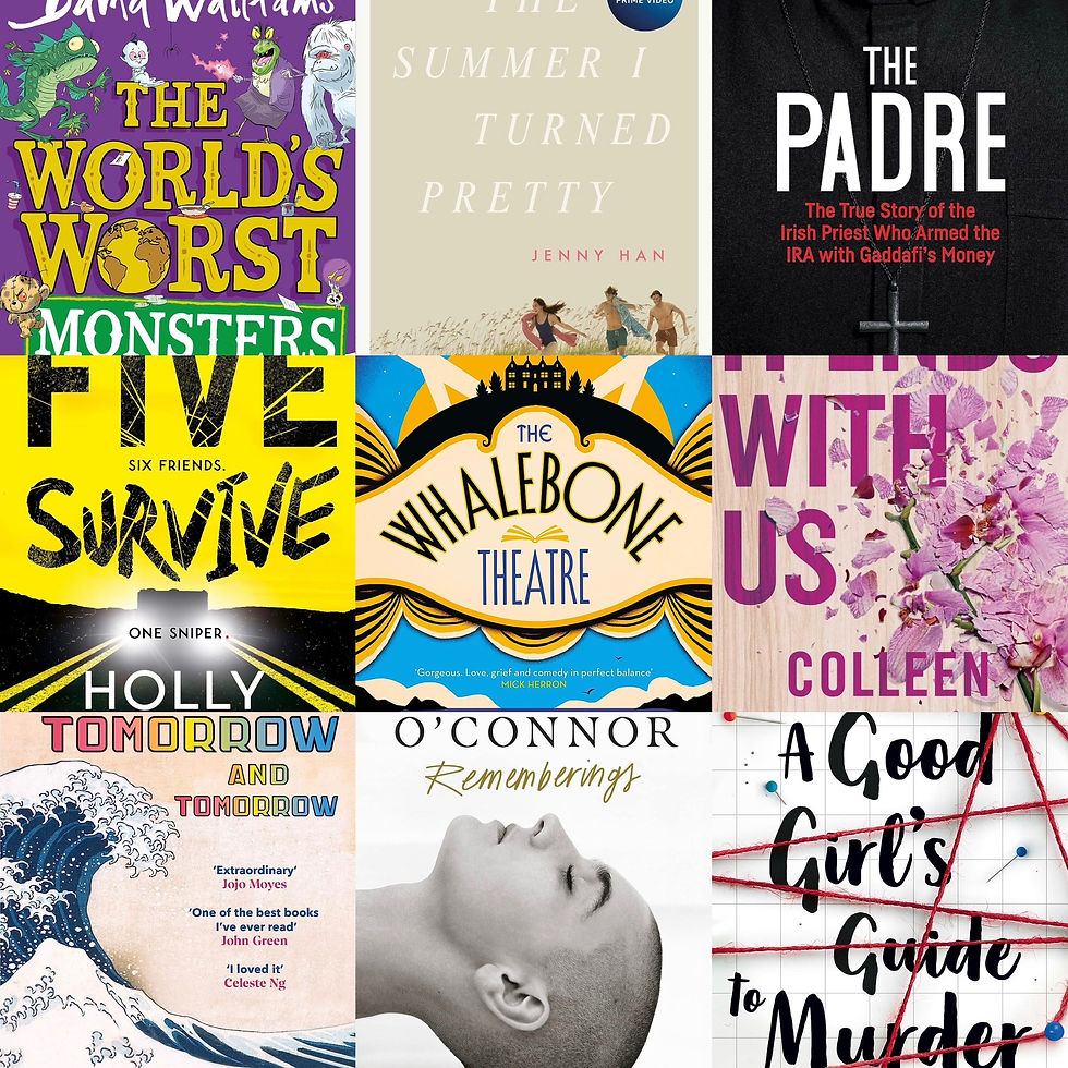 This week’s bestselling books front covers