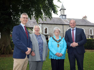Communities Minister visits iconic Gracehill following UNESCO award