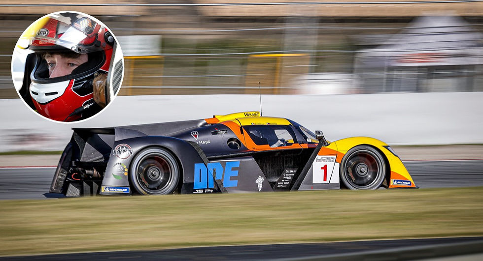 Ballymena’s McCaughan denied Barcelona podium despite dominant pace in Ligier opener