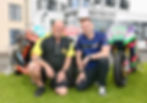The 2025 Armoy Road Races Man of the Meeting, Paul Jordan is pictured alongside Stanley Stewart, Assistant Chairman and Director at AMRRC during this year’s launch at the Bayview Hotel, Portballintrae.