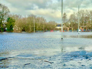 Flood damage caused by Storm Chandra forces closure of Broughshane play park