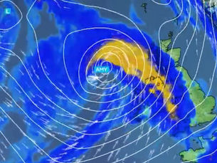 Yellow weather warning issued for Northern Ireland as Storm Amy approaches UK
