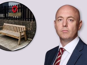 Burrows welcomes arrest and praises local volunteers after two attacks on Ballymena war memorial