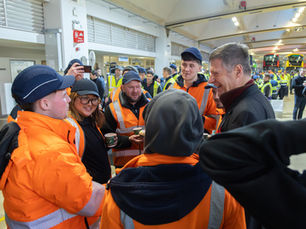 New Wrightbus CEO Axel J. Maschka charts new course as 2,000 strong workforce gathers in Ballymena