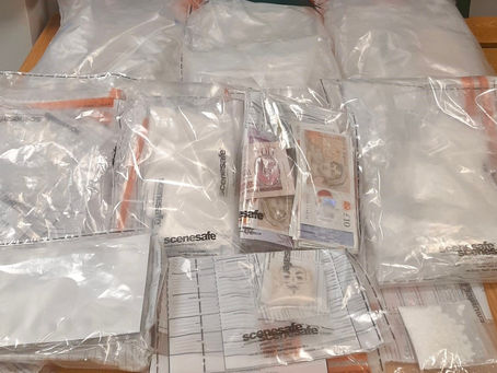 Male arrested and £600,000 worth of suspected Class A drugs seized