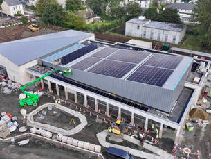 Ballycastle Leisure Centre takes shape as swimming pool, climbing wall and pump track progress