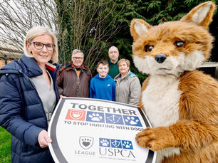 Charities join together with the public to ban hunting with dogs