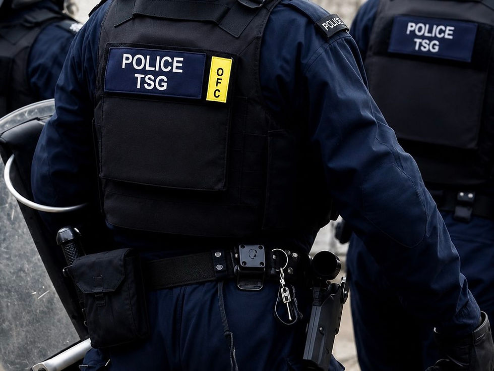 PSNI TSG officers