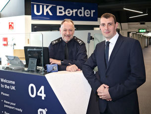 Belfast International Airport unveils newly expanded immigration arrivals area