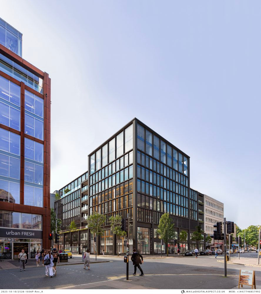CGI visualisation of the approved redevelopment