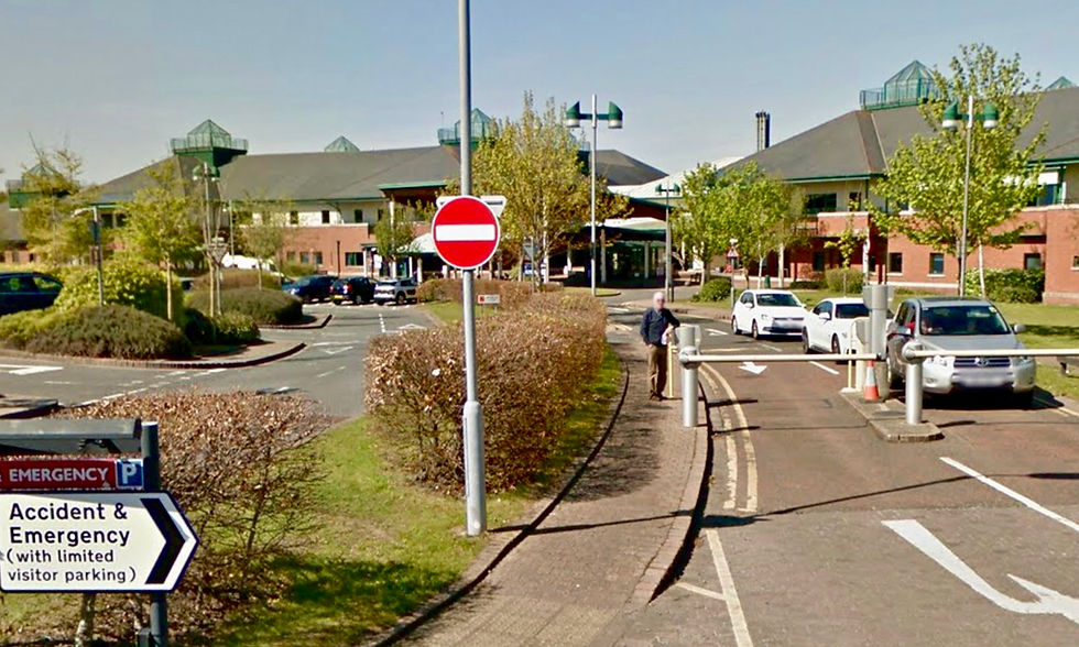 Entrance to Causeway Hospital