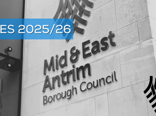Mid and East Antrim Borough Council strikes rate for 2025/26