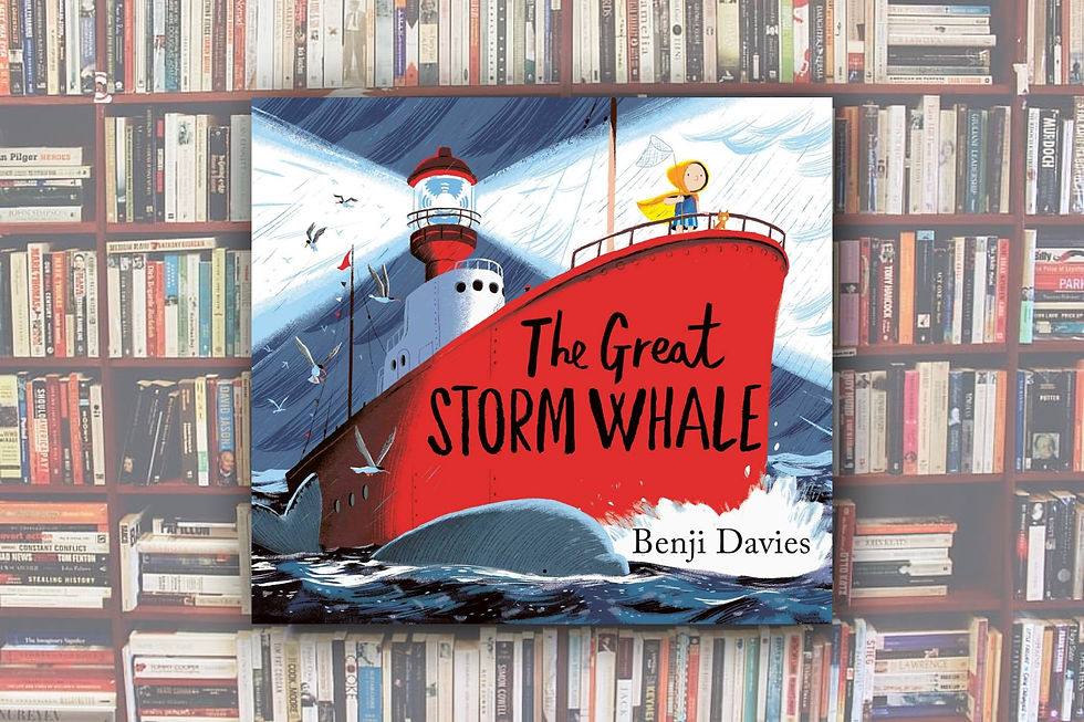 The Great Storm Whale children’s book by Benji Davies