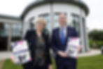 Christine Counsell OBE, Chair of the Curriculum Taskforce and Education Minister, Paul Givan.