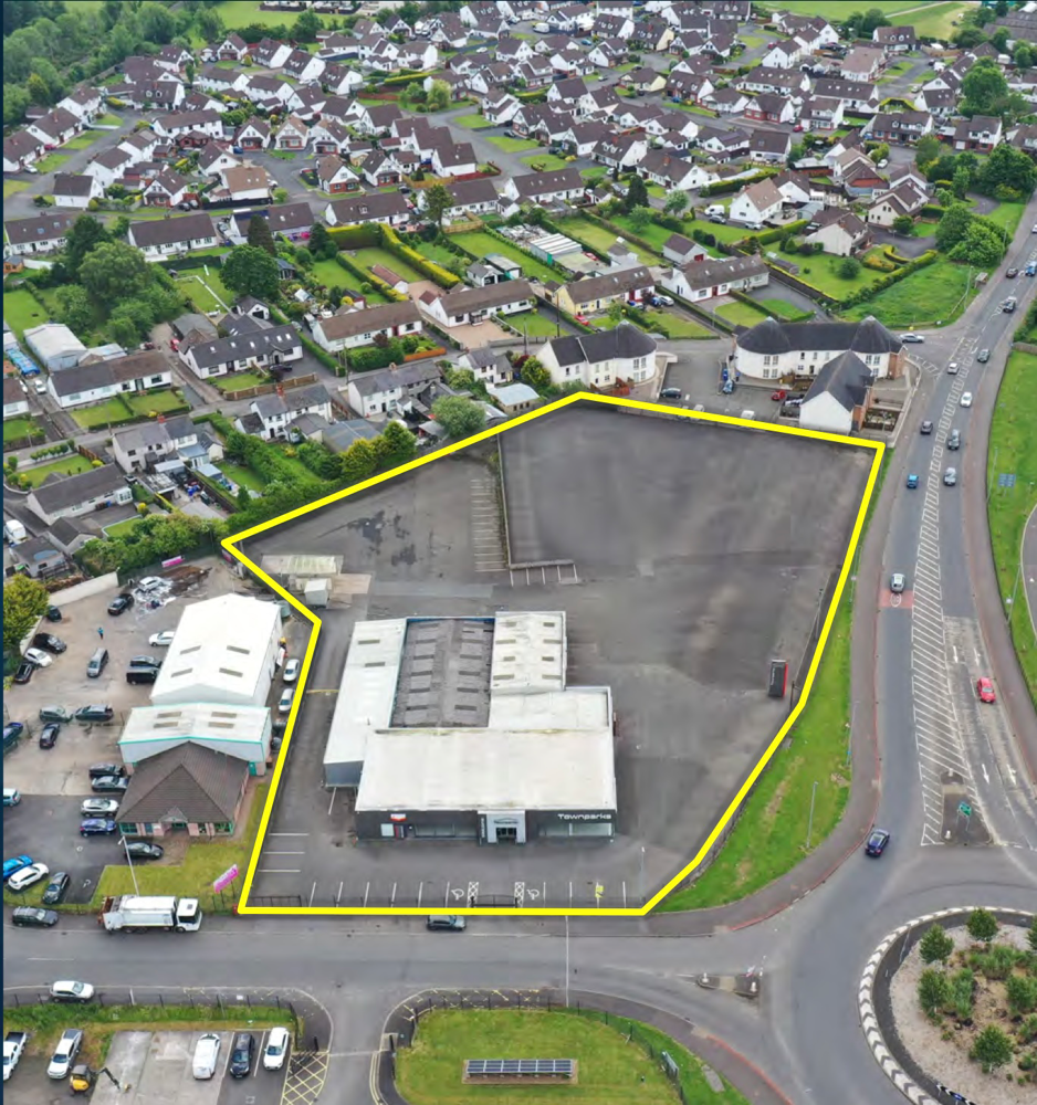 TJ Morris Ltd, owner of Home Bargains, has acquired the former car showroom site in Antrim and plans to expands its retail footprint 