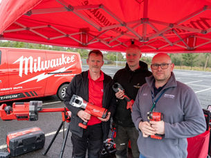 Global tool giant Milwaukee brings UK-first roadshow to Northern Regional College – with Ballymena next