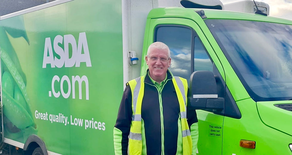 Asda Larne driver praised after rescuing pensioner found collapsed at home