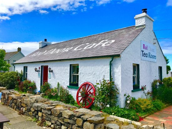 The former Red Door Tea Room in Ballintoy.