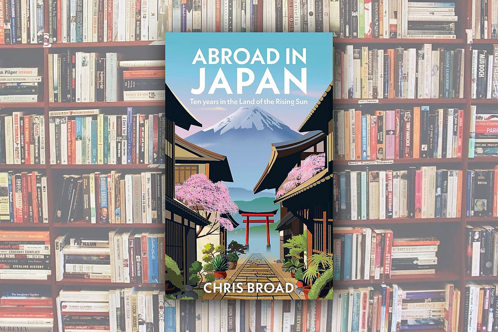 Abroad in Japan book by Chris Broad