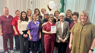 Antrim Area Hospital’s neonatal unit becomesa first in NI to achieve Bliss Baby Charter Gold award