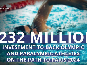 £232 million investment to support GB & Northern Ireland athletes path to Paris 2024 Olympics