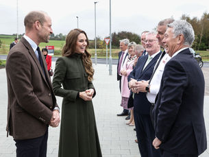 Prince and Princess of Wales Visit Northern Ireland Fire & Rescue Service’s new training college