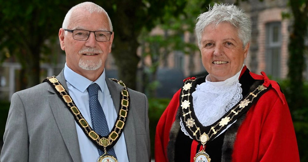 Historic first as Sinn Féin takes mayoral chain in Antrim and Newtownabbey