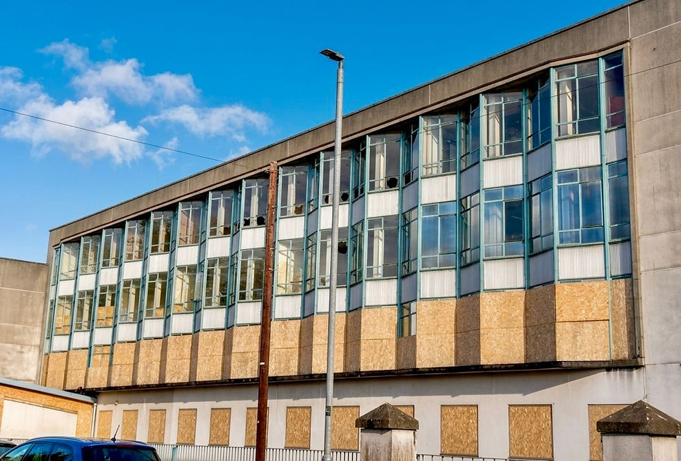 The former Northern Regional College building in Ballymena