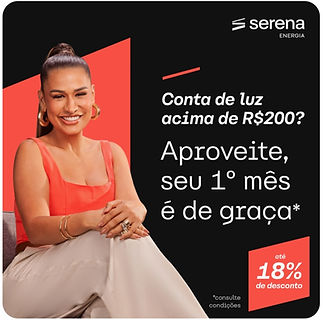 Economize na conta de luz Serena Energia área da CPFL Paulista