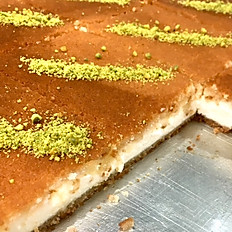 Kenafa with Ashta Cream
