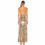 Thumbnail: Cristal Backless Champagne Maxi