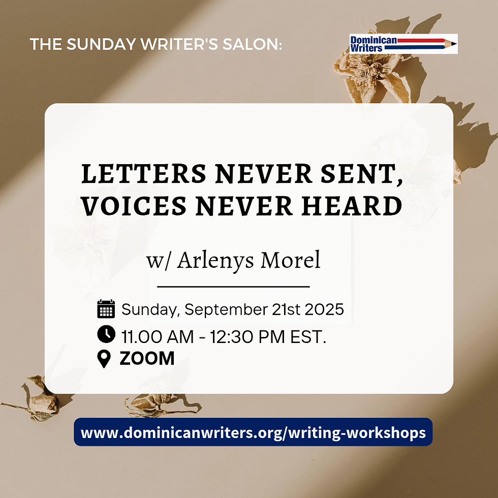 Sunday Writers Salon