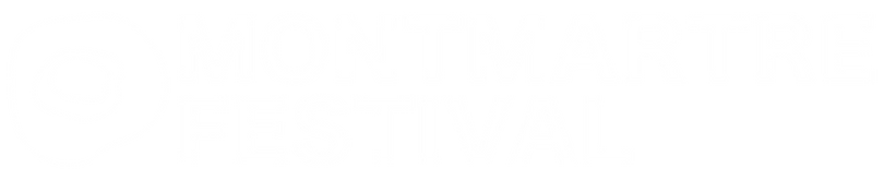 Montmartre Festival logo png blanc