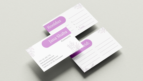 Business card design