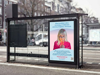Bus stop poster design