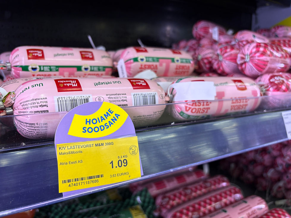 uudis 8. Coop tõi paljude igapäevaste toiduainete hinna alla ja kehtestas pooleks aastaks