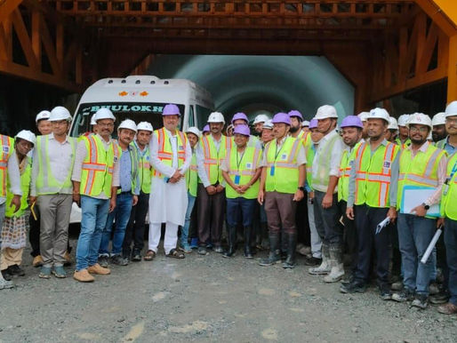 CG3 Road & Twin Tube Tunnel Work in Raipur-Vishakhapatnam