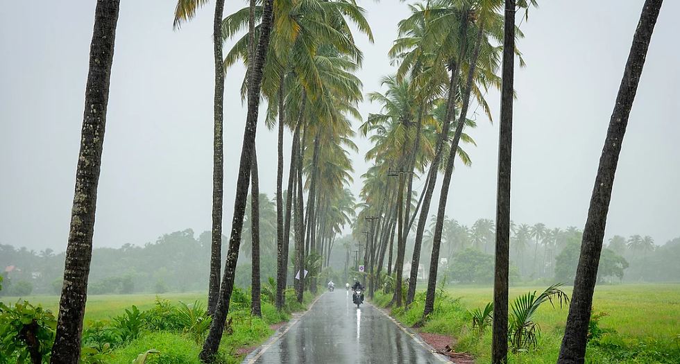 Goan Rains during monsoon